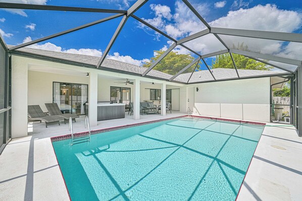 Beheizter Pool