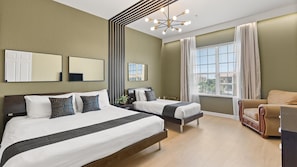 3 bedrooms, iron/ironing board, travel cot, WiFi