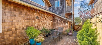 The Garden Suite · Private Patio & Steps to the Beach