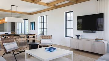 TV, stereo, offices