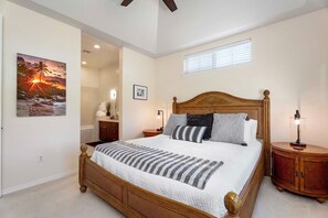 Villa, 2 habitaciones | 2 dormitorios y espacio para trabajar con un portátil