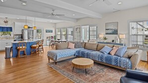 House, 4 Bedrooms | Living area | Smart TV - Harkers Haven 4 Bedroom Home (Harkers Island)