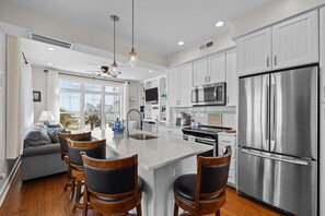 Townhome, 2 Bedrooms | Private kitchen | Fridge, oven, coffee/tea maker, toaster - Exhibit E 2 Bedroom Townhouse (Atlantic Beach)