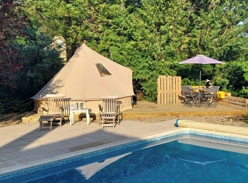 Maison de campagne avec piscine entre la Dordogne et le Lot