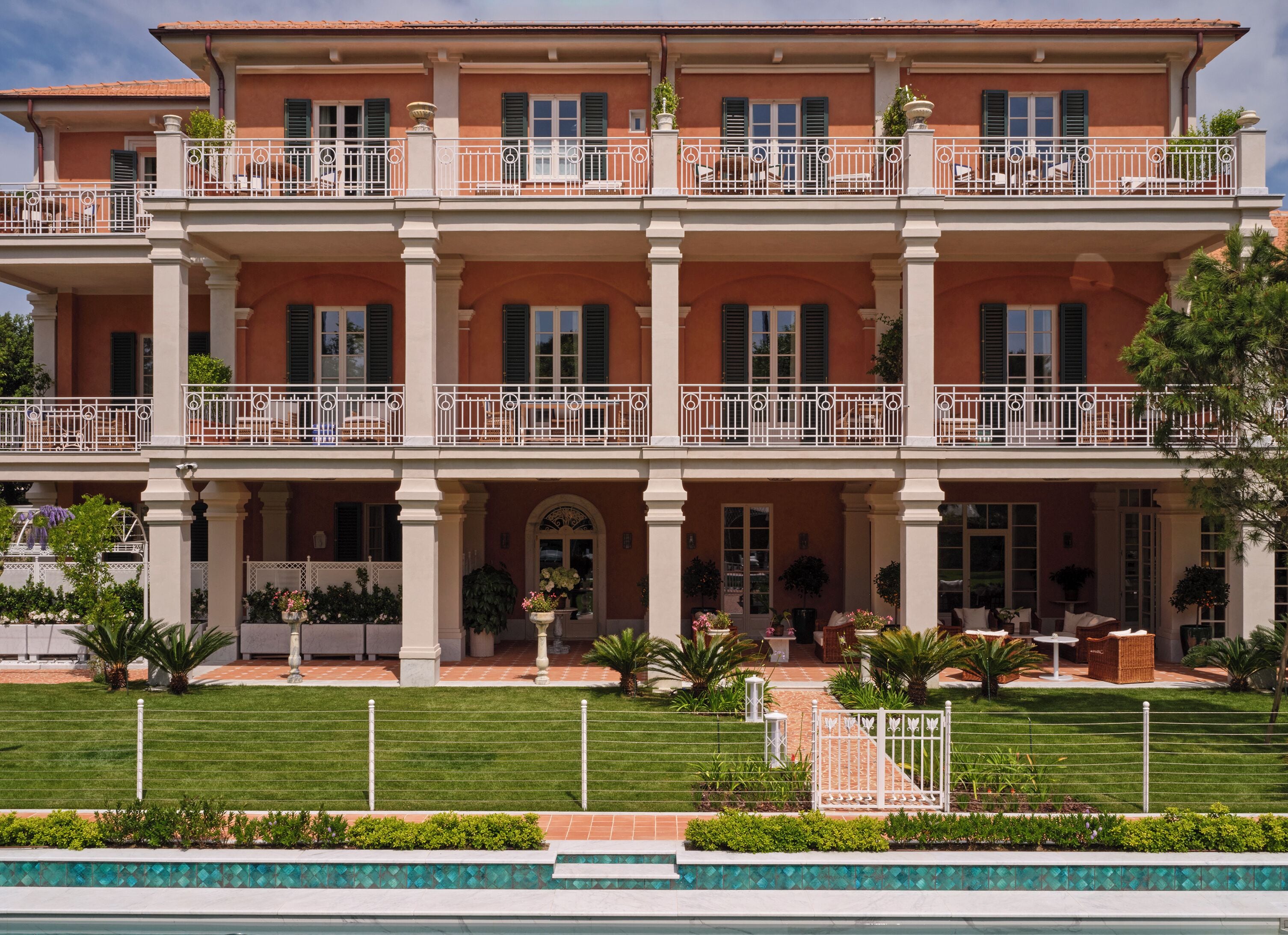 Fassade der Unterkunft