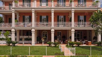 Fassade der Unterkunft