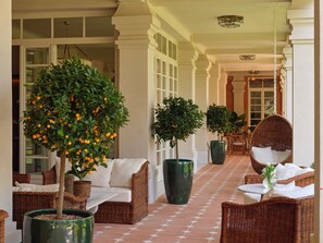 Façade de l’hébergement