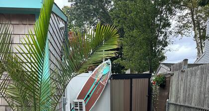 Charming 1-bedroom cottage in peaceful Wareham with AC, WiFi