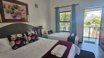 Comfort Double or Twin Room, Balcony | Minibar, in-room safe, laptop workspace, blackout curtains