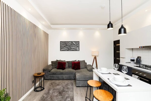 Apartemen | 1 kamar tidur dan meja kerja