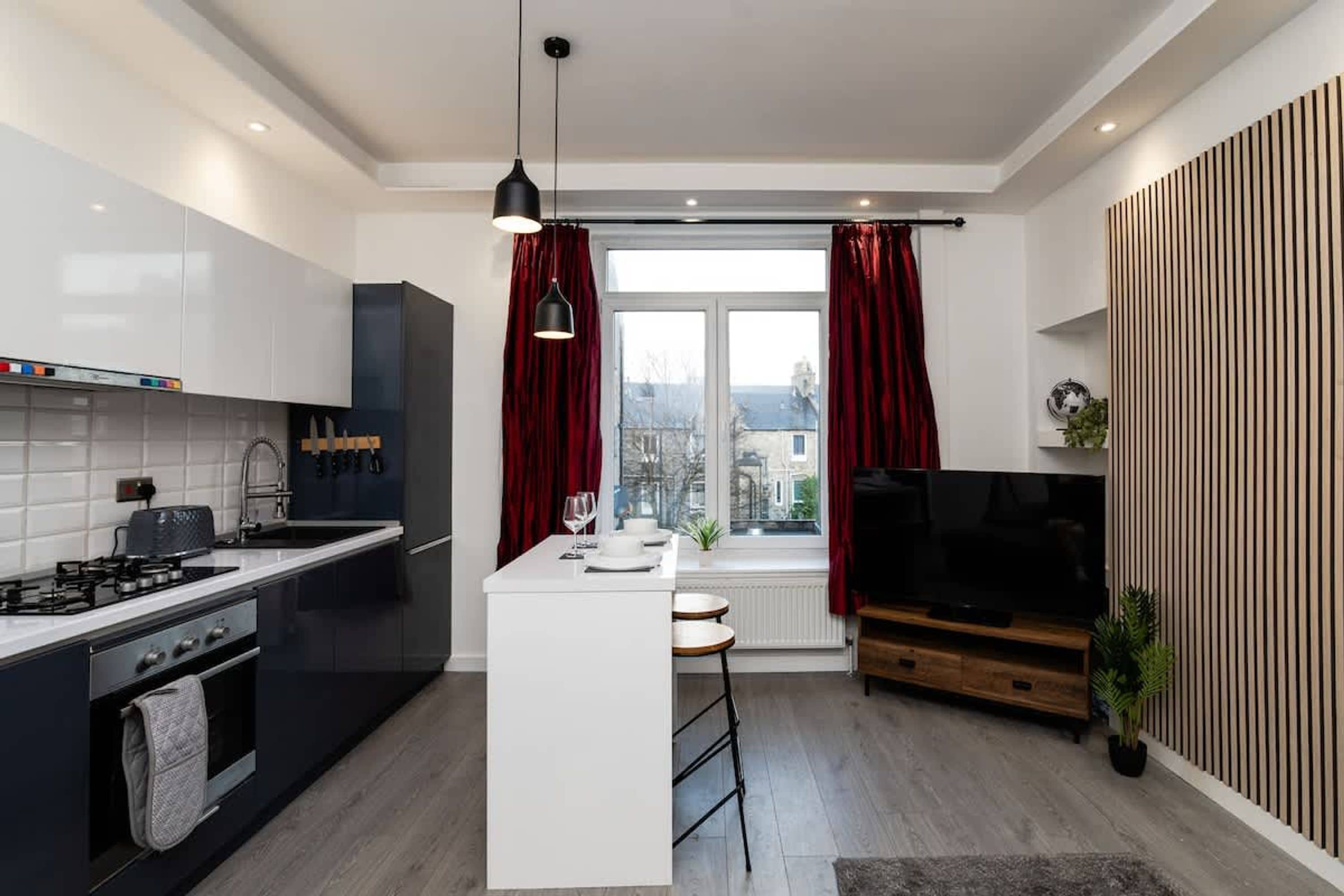 Leilighet | 1 soverom og skrivebord