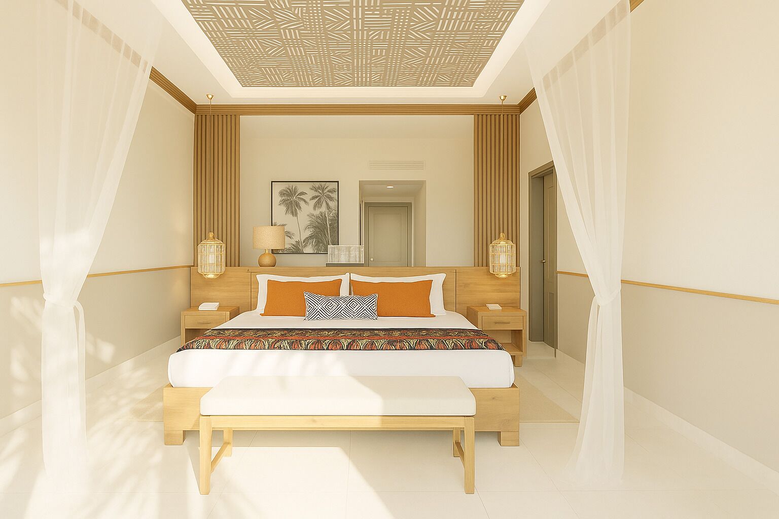 In-room safe, desk, laptop workspace, iron/ironing board