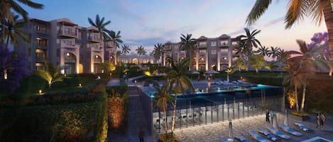 2 piscinas al aire libre