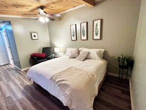 2 chambres, bureau, Wi-Fi gratuit, draps fournis