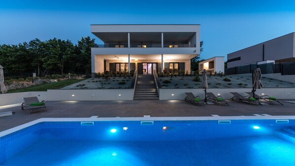 Piscine chauffée