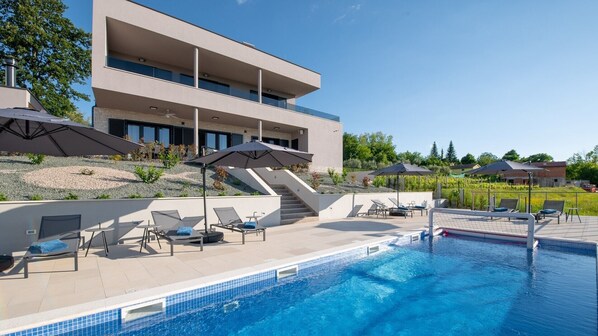 Piscine chauffée