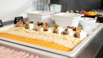 Gratis frukostbuffé varje dag