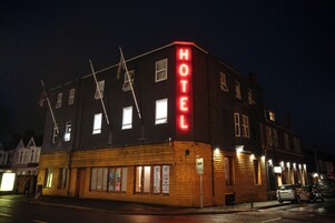 Fachada de la propiedad