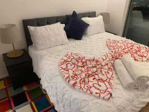 Apartamento | 1 dormitorio, tabla de planchar con plancha, wifi gratis y ropa de cama