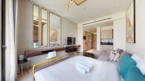 1 Schlafzimmer, Bügeleisen/Bügelbrett, kostenloses WLAN, Bettwäsche