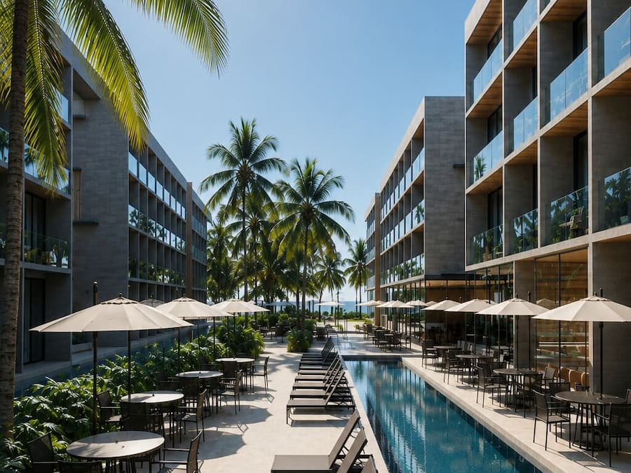 4 piscinas externas