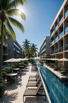 4 piscinas al aire libre