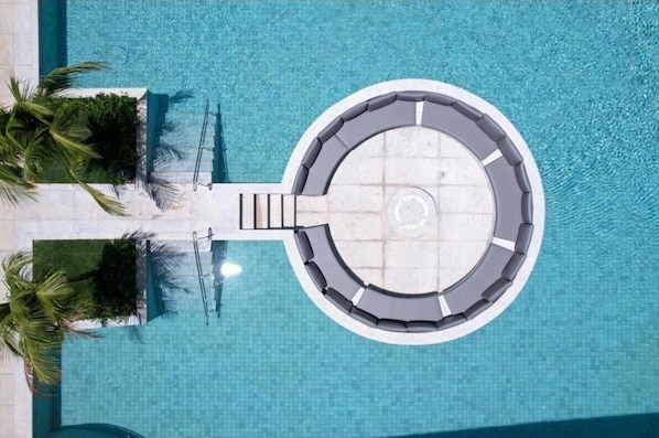 Quadrupla Standard, vista cortile | Terrazza/patio