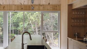 Refrigerador, horno, placa de cocina, lavavajillas