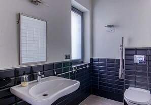 Towels, soap, toilet paper