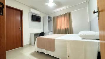 Quarto | Wi-Fi de cortesia, roupa de cama