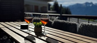 Valais, Alpine panorama, Crans-Montana, modern&familiar