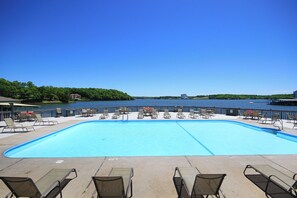 Indoor pool, outdoor pool