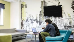 Sitteområde i lobbyen