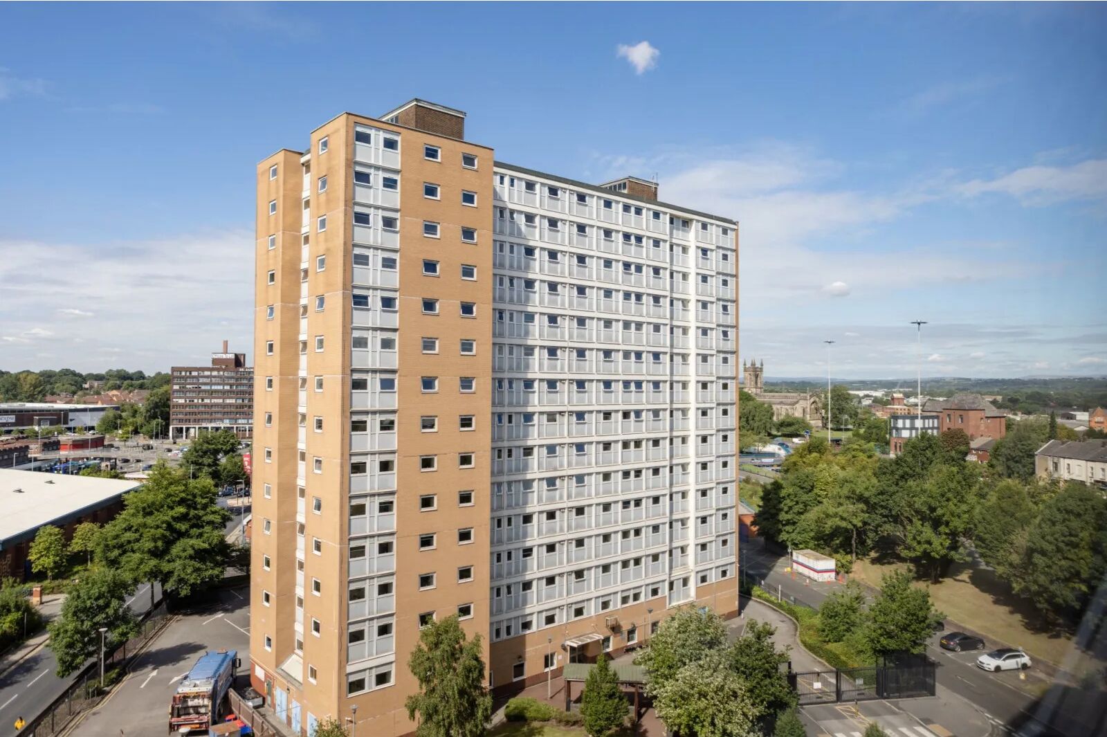 숙박 시설 정면