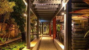 Overnattingsstedets uteområder