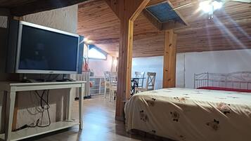 5 slaapkamers, een strijkplank/strijkijzer, reisbedje, internet