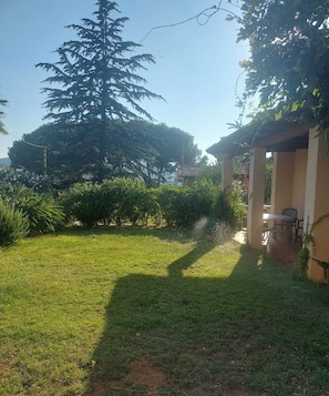 Overnattingsstedets uteområder