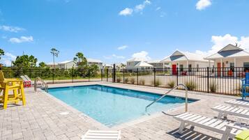 Seasonal outdoor pool