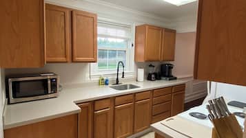 Microwave, oven, stovetop