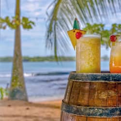 Poolside bar