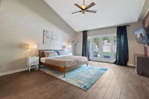 4 soverom, skrivebord, strykejern/-brett og wi-fi (inkludert)