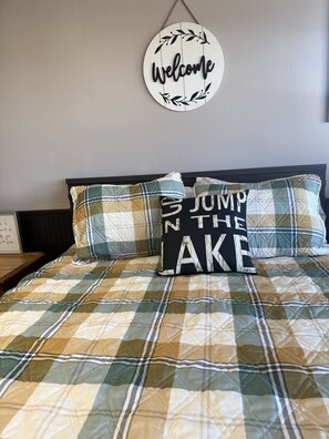 Wifi gratis y ropa de cama 