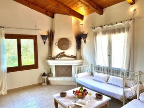 Living room - Eros Villa (Rethymno)