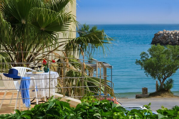 Villa, 3 chambres, terrasse, vue mer | Vue sur la plage/l’océan