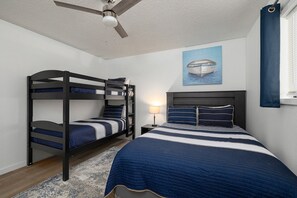 2 chambres, Wi-Fi, literie fournie