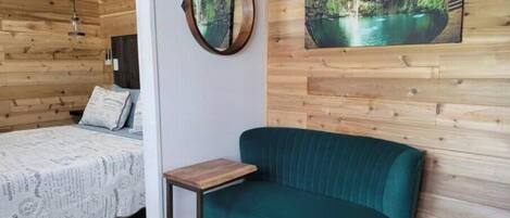 1 chambre, lit parapluie, Wi-Fi, draps fournis