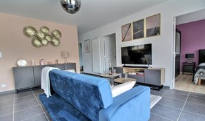 Smart-tv och böcker