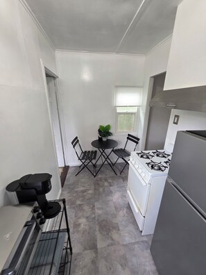 Microwave, oven, stovetop