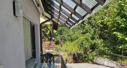 Ferienwohnung mit Burgblick in ruhiger Wohnlage