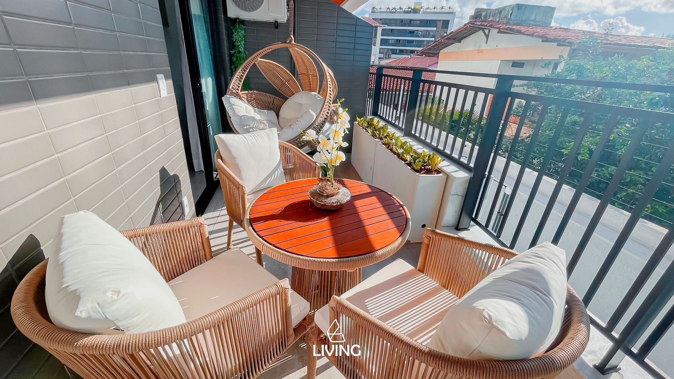 Apartamento | Opções para refeição ao ar livre